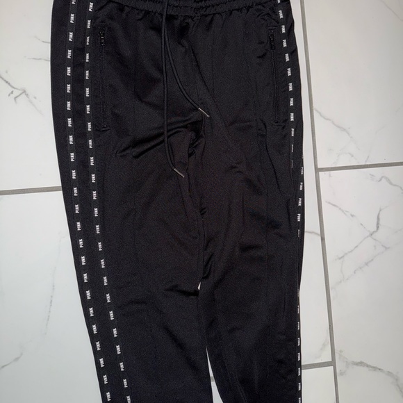 victoria’s secret pink active black pants - Picture 2 of 6